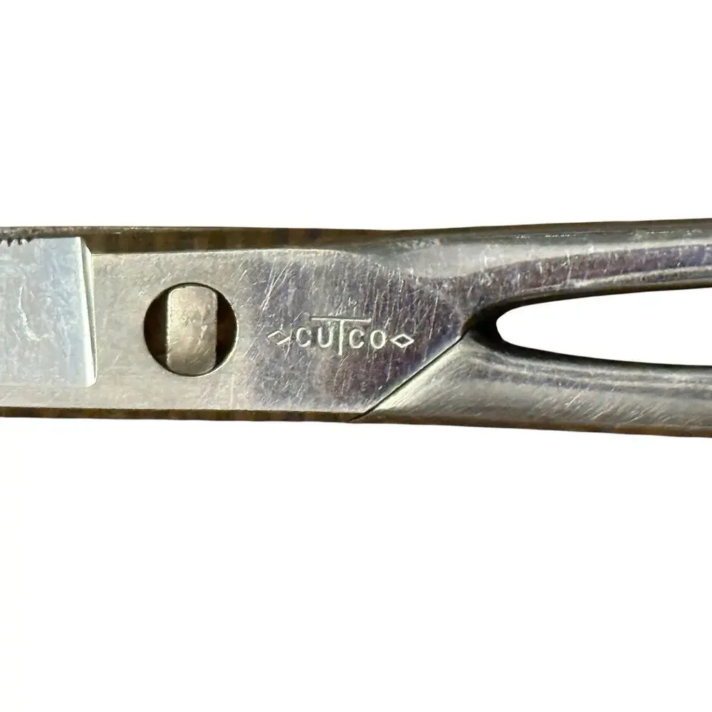 Vintage Cutco 8″ Chrome Scissors - Made in USA - Take-Apart All-Metal Shears